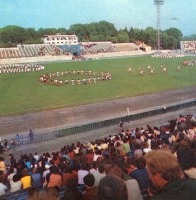 Житомир - Стадион.На празднике советской молодежи.