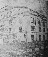Житомир - Будинок Житомирського історико-краєвзнавчого  музею,зруйнований фашистськими варварами .
