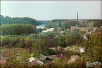 Житомир - Монумент Вечной Славы и плотина на р. Тетерев