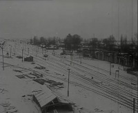 Житомир - Вид Житомирского вокзала с Киевского моста