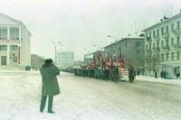 Альметьевск - Демонстрация, 7-е ноября