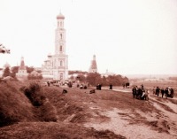 Москва - Вид на колокольню, старая фотография