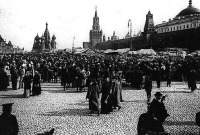 Москва - Вербный базар на Красной площади,