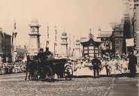 Москва - Посещение императором Николаем II и императрицей Александрой Федоровной Городской думы. Москва, 23 мая 1896 г.