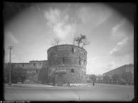 Москва - Угловая башня снесенной Китайгородской стены 1930—1940, Россия, Москва,