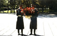 Москва - Возложение цветов к могиле Неизвестного солдата 1987, Россия, Москва,
