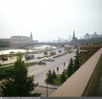 Москва - Вид с балкона концертного зала «Россия» 1975, Россия, Москва,