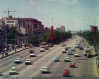 Москва - Тверской путепровод 1974—1975, Россия, Москва,