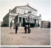 Москва - Театральная площадь 1896, Россия, Москва,