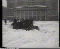 Москва - Уборка снега на Манежной площади 1942, Россия, Москва,