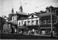 Москва - Моховая улица у церкви Георгия на Красной горке 1925—1929, Россия, Москва,