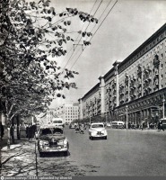 Москва - Улица Горького 1956, Россия, Москва,