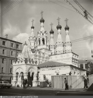Москва - Церковь Рождества в Путинках 1982, Россия, Москва,