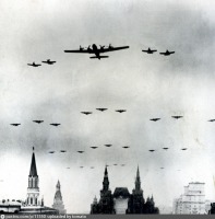 Москва - Воздушный парад над Красной площадью 1948, Россия, Москва,