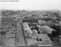 Москва - Сретенка с Сухаревой башни 1914, Россия, Москва,