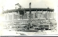 Москва - Строительство спортивного комплекса «Олимпийский» 1979, Россия, Москва,