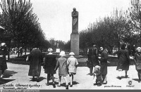 Москва - Памятник «Мысль» на Цветном бульваре 1936, Россия, Москва,