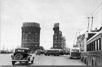 Москва - Разрушение Крестовских башен 1940, Россия, Москва,
