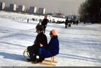 Москва - Серебряно - Виноградный пруд зимой