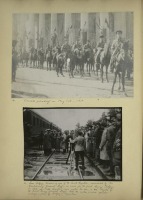 Москва - Казаки на параде 1 мая. Лев Троцкий, 1918
