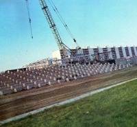 Москва - Строительство стадиона АЗЛК
