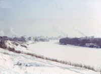 Москва - Москва-река от Верхних Мнёвников в сторону центра столицы