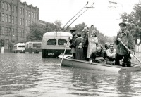 Москва - Наводнение,Неглинка,1965 год