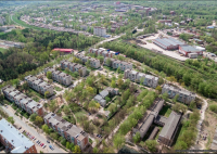 Алексин - Город Алексин с высоты.  2010 год. Фотография Потапова И.