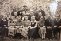  - Педколлектив семилетней школы №1 в 1957 году
