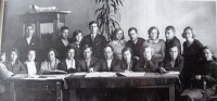 Болохово - Педколлектив Болоховской средней школы в 1939 году