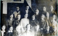 Болохово - 10а класс Болоховской средней школы в 1940 году