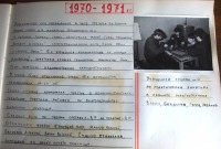 Болохово - Сельское училище г. Болохово.  Страничка фотоальбома  истории училища. 1971 год.