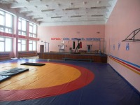 Болохово - Сельское училище г. Болохово, Спортзал для занятий борьбой. 2014 год.