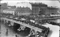 Санкт-Петербург - Временный Египетский мост