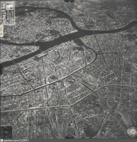 Санкт-Петербург - Панорама осажденного Ленинграда с немецкого самолета