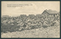 Польша - Тарнув. Російські війська в полоні під час їди в 1915 році.