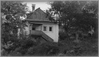 Чебоксары - город Чебоксары, 1986 год,дом причта и развалины Воскресенской церкви(1758)
