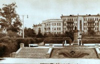 Чебоксары - город Чебоксары.1964 год. сквер Константина Иванова