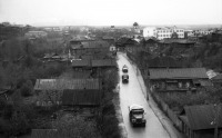  - Вид на начало улицы Баумана с Московского моста. 1960-е, 1970-е годы