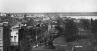 Чебоксары - Вид на город с балкона Дома печати. 1935 год