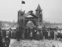Чебоксары - Триумфальная арка (Красные ворота), 1925 год