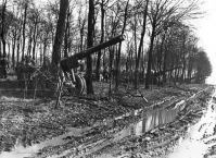 Германия - Советская артиллерия на огневых позициях под Берлином
