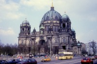 Берлин - Berliner Dom. April 1991. Германия , Берлин