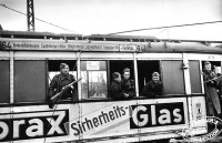 Берлин - Первые пассажиры берлинского трамвая