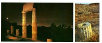 Автономная Республика Крым - Часть портика общественного здания Пантикапея  на горе Митридат. Основание колонны портика.