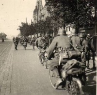 Киев - Вступление немецких войск в Киев. 1941 год.