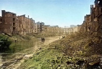 Киев - Київ.  Хрещатик  у листопаді 1943 року.