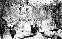 Одесса - Разбор завалов посла взрыва здания НКВДв Одессе 22 октября 1941 г. по  ул.Енгельса (ул.Маразлиевская )