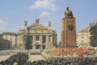 Львов - Памятник В. И. Ленину