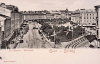Львов - Львів. Марійська площа в 1906 році.